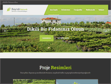 Tablet Screenshot of bayrakbotanik.com